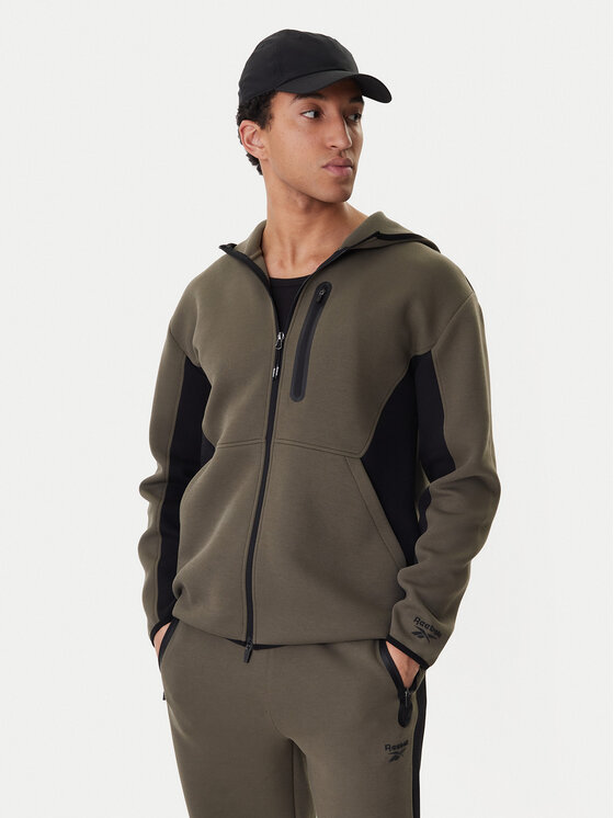 Reebok Bluză Anderson RK25544CCM Verde Regular Fit