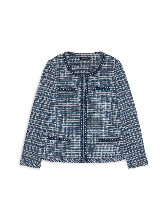 Fiorella Rubino Fiorella Rubino Giacca outdoor Q538T000221N0Z4 Blu Boxy Fit