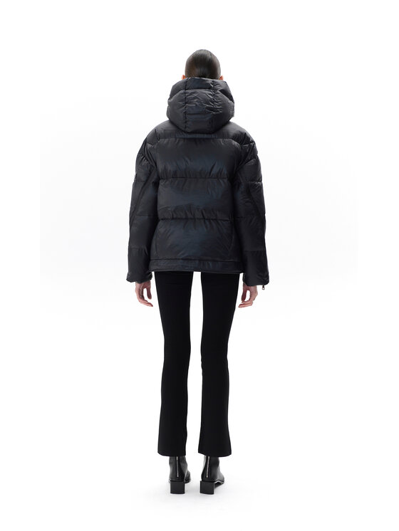 Tiffi Tiffi Kurtka damska BUDONI Czarny Regular Fit