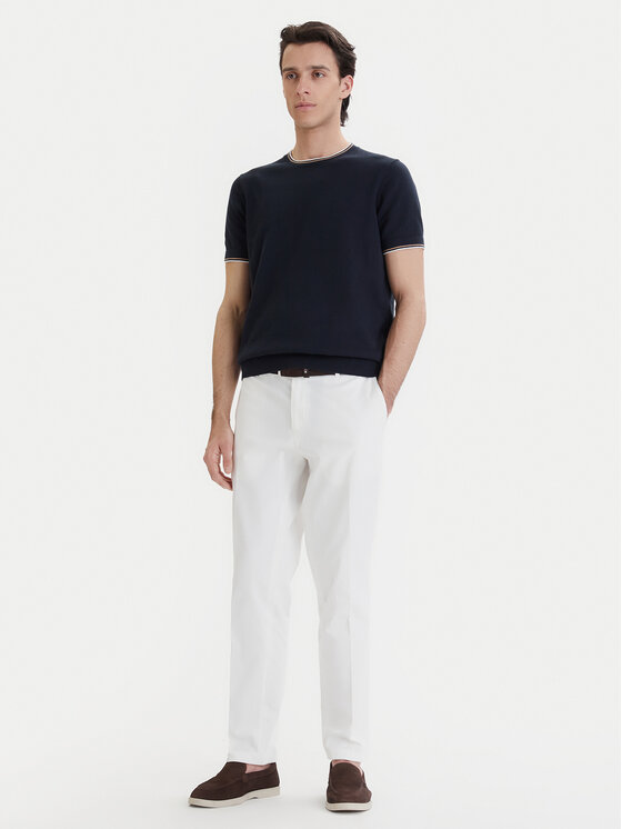 Bugatti Bugatti T-krekls 7200-75516C Tumši zils Relaxed Fit