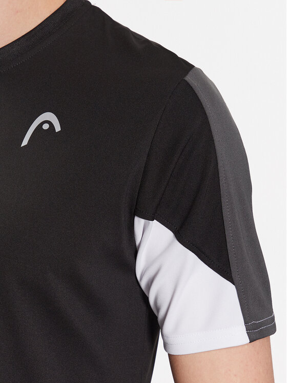 Head Head Тишърт Club 22 811431 Черен Regular Fit
