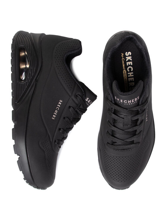 Skechers Skechers Sneakersy Uno-Stand On Air 73690/BBK Czarny