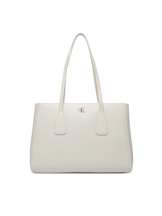 Calvin Klein Calvin Klein Rankinė Ck Medium Work Tote LV04F3442G Šviesiai smėlinė