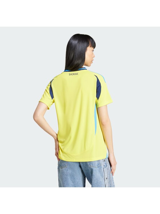 adidas adidas Koszulka techniczna 142041 Żółty Regular Fit