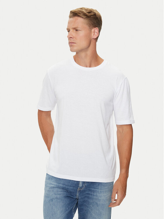 Jack&Jones Set 3 tricouri Under 12248076 Alb Standard Fit