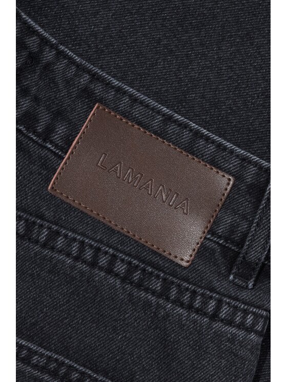 La Mania La Mania Pantaloncini sportivi SHORTS 2 Nero Classic Fit