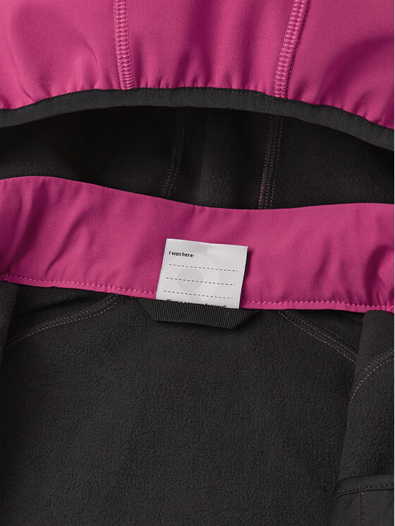 Reima Reima Kurtka softshell Vantti 5100009C Różowy Regular Fit