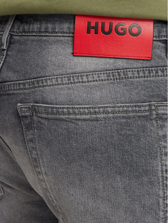HUGO HUGO Džinsai 50561259 Pilka Slim Fit