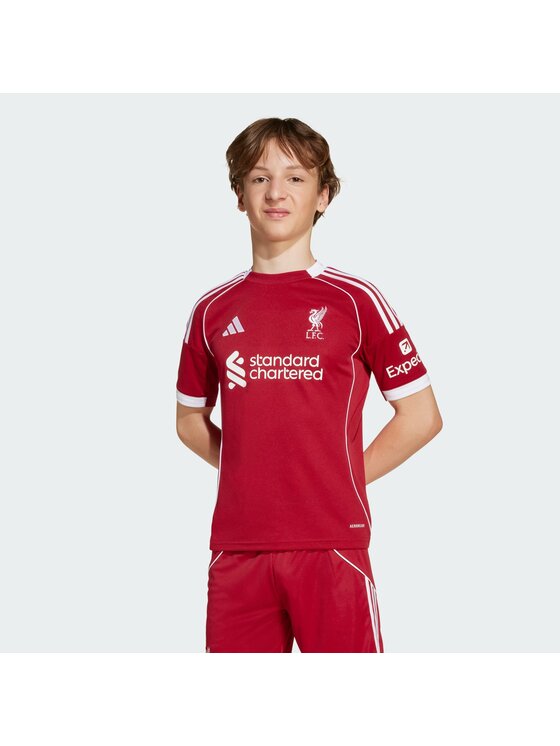 adidas adidas Koszulka techniczna Liverpool FC 25/26 Home Jersey Biały Regular Fit