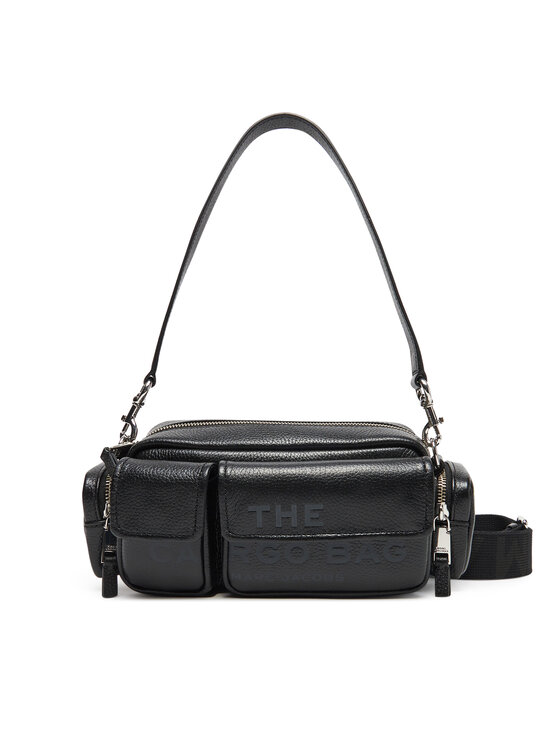 Marc Jacobs Geantă The Leather Cargo Bag 2S4HSH085H02 Negru