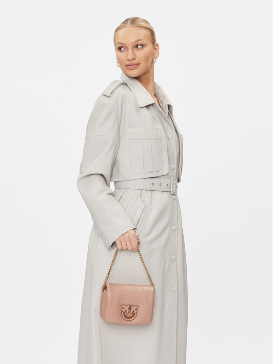 PINKO Pinko Táska Love Click Baby Puff AI 23-24 PLTT 101584 A10F Rózsaszín
