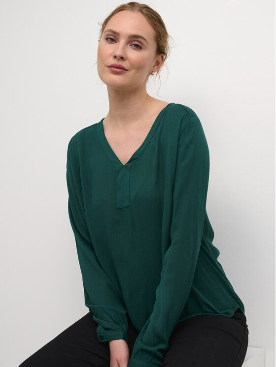 Kaffe Kaffe Bluse Amber 501032 Grün Regular Fit