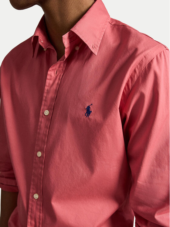 Polo Ralph Lauren Polo Ralph Lauren Camicia 710B20512007 Rosa scuro Custom Fit