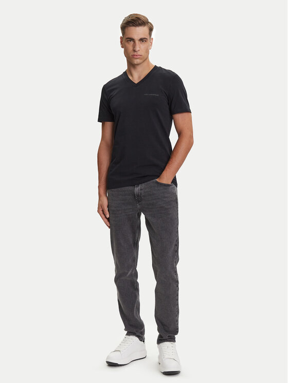 KARL LAGERFELD KARL LAGERFELD Komplet t-shirtów A3M47006 Kolorowy Slim Fit