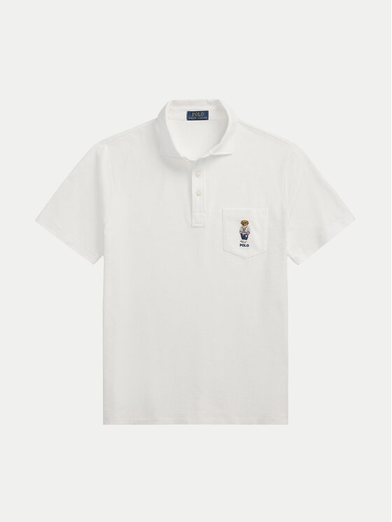 Polo Ralph Lauren Polo Ralph Lauren Polo 710963818001 Biały Custom Fit