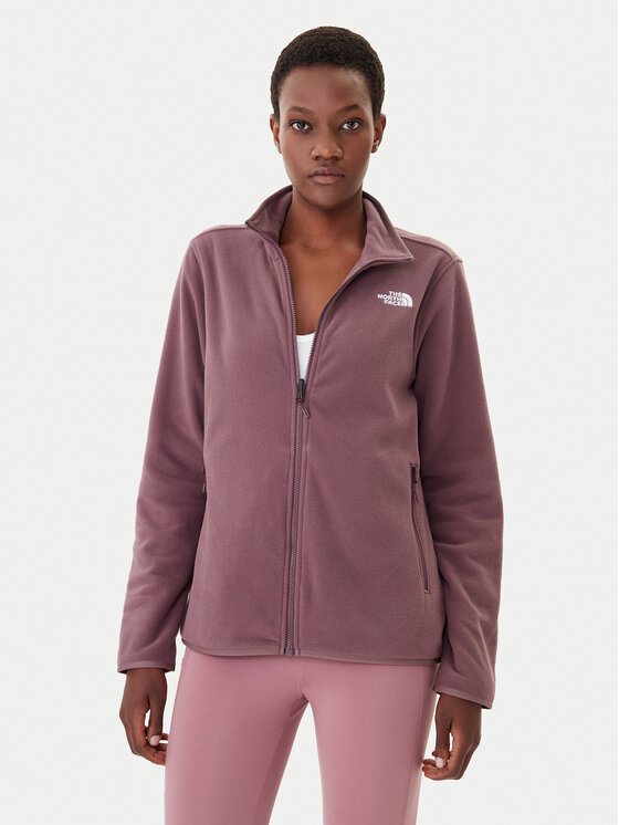 The North Face The North Face Fleece Glacier NF0A8D2F Μπορντό Regular Fit