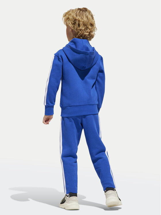 adidas adidas Спортивний костюм Seasonal Essentials Tiberio 3-Stripes JC7488 Голубий Regular Fit