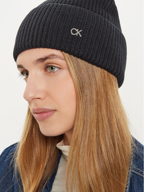 Calvin Klein Calvin Klein Cepure K60K612592 Melns