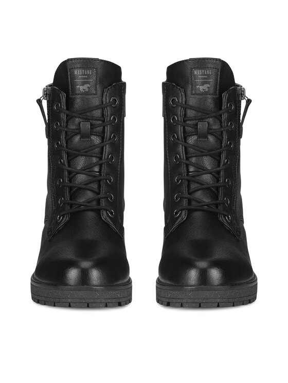 Mustang Botki 1397-501 Czarny | Modivo.pl