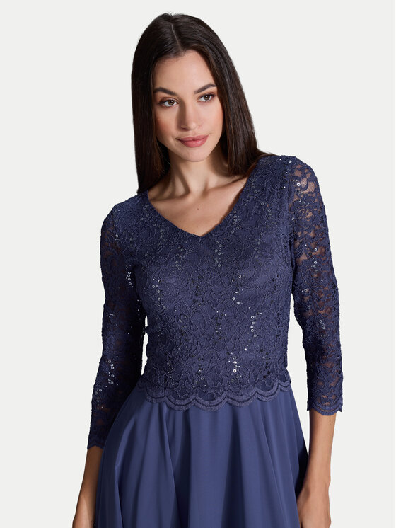 Swing Swing Kokteiļkleita 5AI08900 Zils Regular Fit