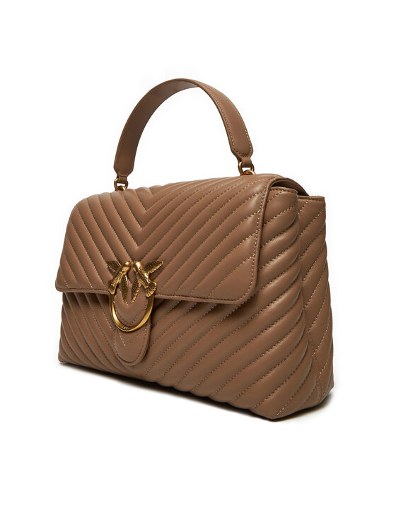 PINKO PINKO Borsetta Love Lady Puff Big Cl . AI 23-24 PLTT 100042 A0GK Beige