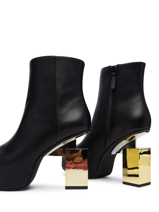 United Nude United Nude Škornji Cubist Bootie 109430116 Črna