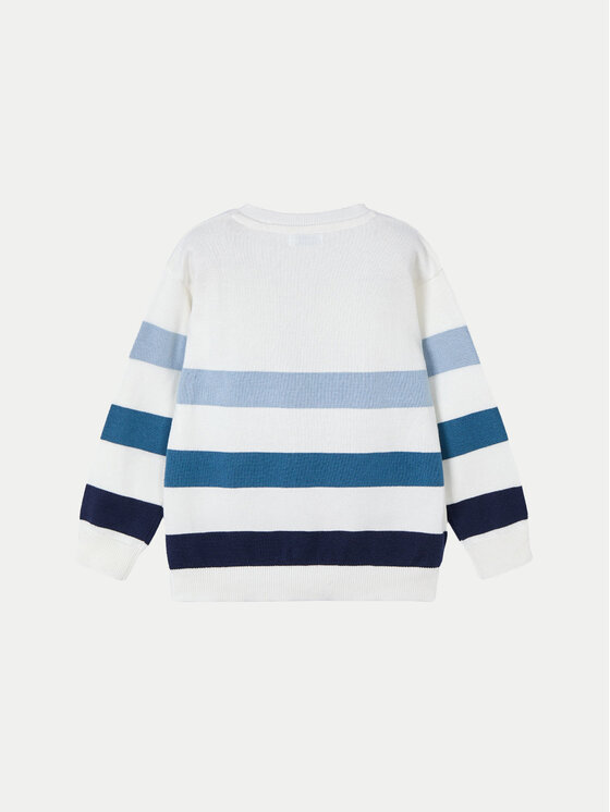 Mayoral Mayoral Pulover 3366 Albastru Regular Fit