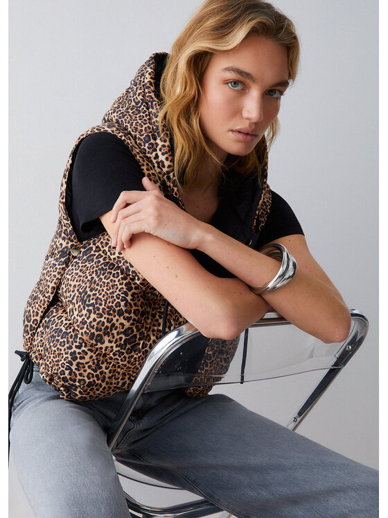 Liu Jo Liu Jo Poncho 2A6059T2842Y9908 Marrone Regular Fit