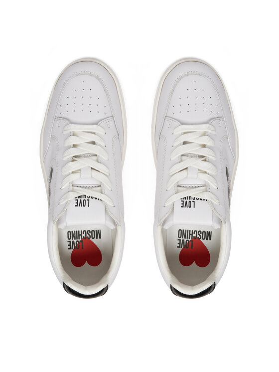 LOVE MOSCHINO LOVE MOSCHINO Sneakersy JA15154G1MIA110A Biały