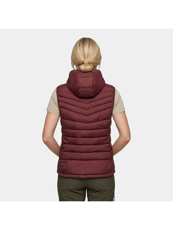 Alpinus Alpinus Kamizelka Aluta Bordowy Regular Fit
