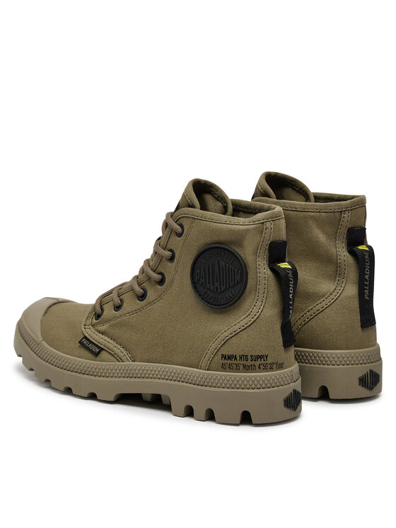 Palladium Palladium Туристически oбувки Pampa Hi Htg Supply 77356-308-M Зелен