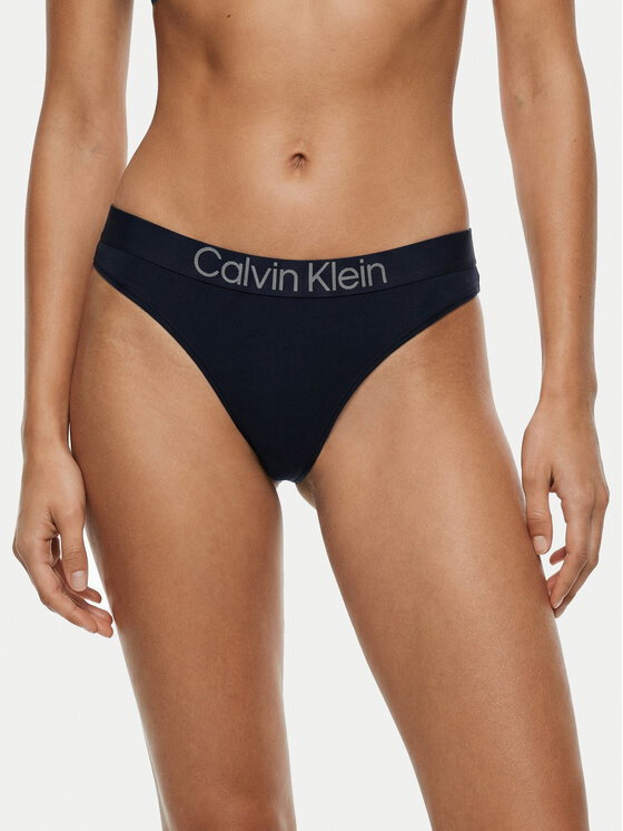 Calvin Klein Underwear Calvin Klein Underwear Kalhotky string LV00QD5292 Tmavomodrá