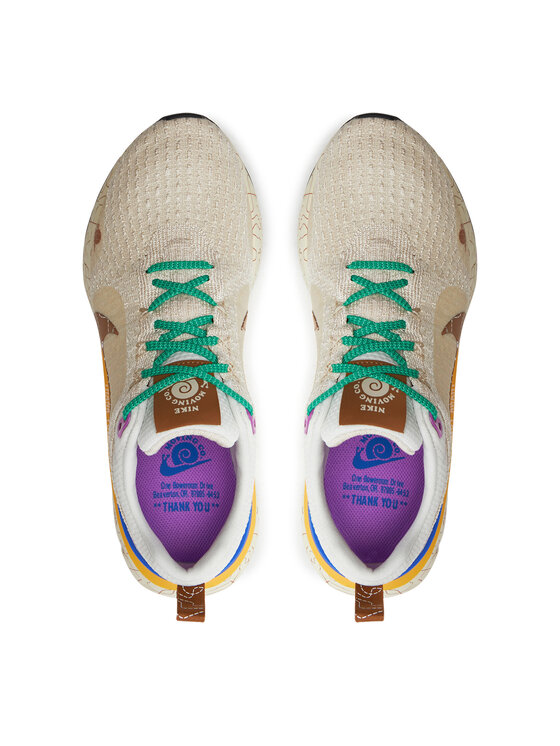 Nike Nike Παπούτσια για Τρέξιμο React Infinity Run Fk 3 Prm DZ3025 001 Μπεζ