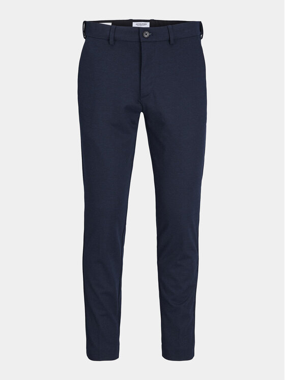 Jack & Jones Jack & Jones Pantaloni chino Marco 12237523 Bleumarin Slim Fit