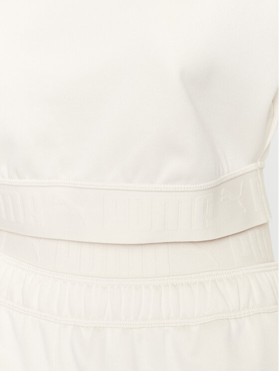 Puma Puma Суитшърт от техническо трико Puma Strong Power 523876 Екрю Regular Fit