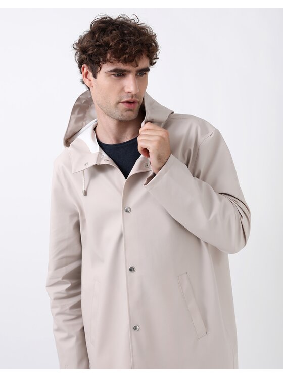 VANNSKJOLD VANNSKJOLD Kurtka przeciwdeszczowa ELEGANCE Beżowy Classic Fit