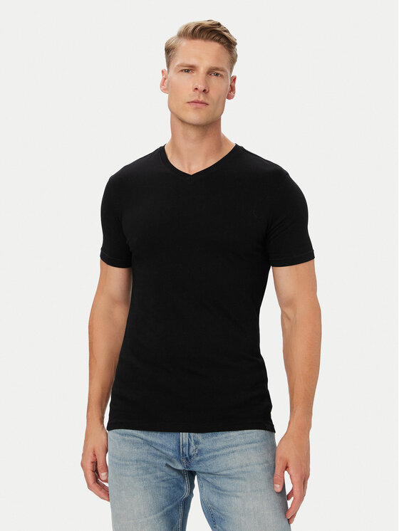 United Colors Of Benetton United Colors Of Benetton T-Shirt 3U53J4231 Schwarz Regular Fit