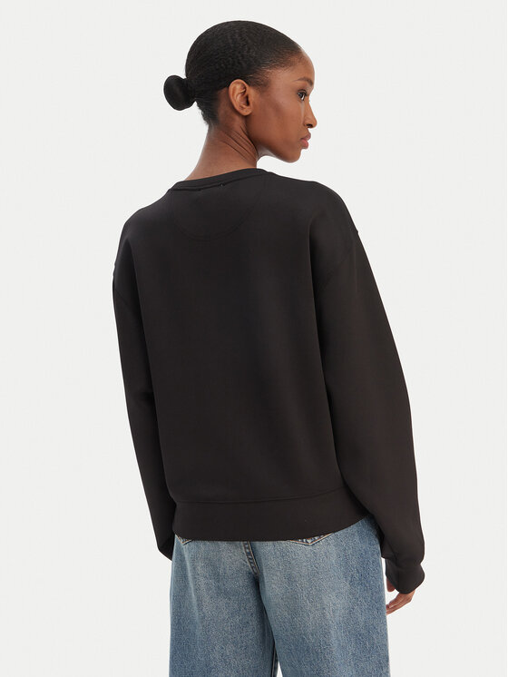 DKNY DKNY Bluză P5MOQCSC Negru Regular Fit