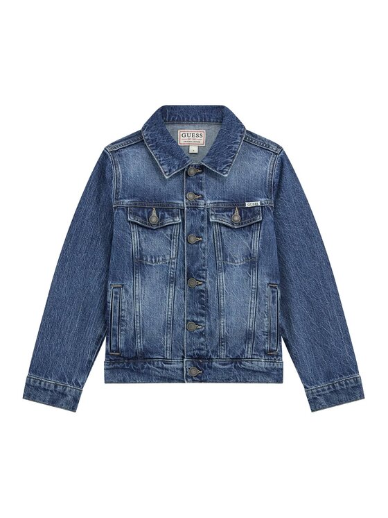 Guess Kids Guess Kids Kurtka przejściowa 173777 Niebieski Classic Fit