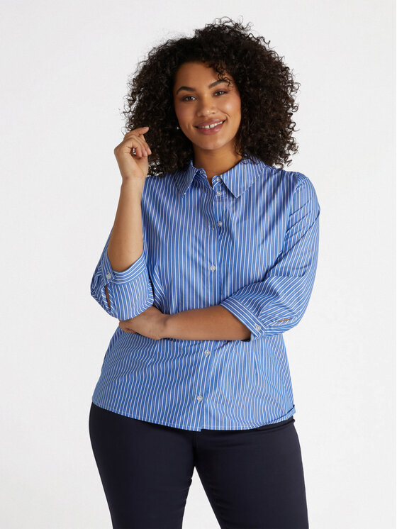 Fiorella Rubino Fiorella Rubino Camicia 5062T001296N0S1 Turchese Slim Fit