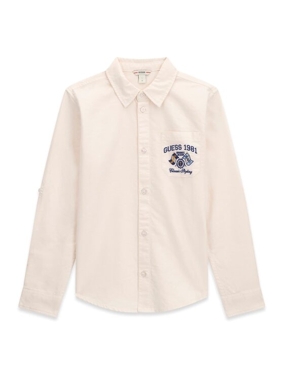 Guess Kids Guess Kids T-Shirt 185069 Biały Classic Fit