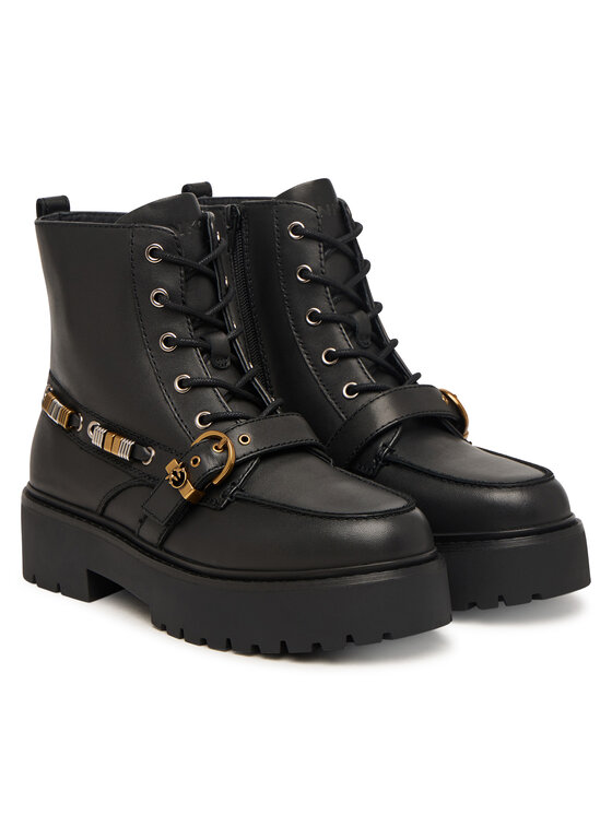 PINKO PINKO Schnürschuhe Margaret 03 SD0565P001 Schwarz