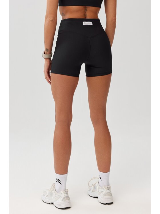 ROUGH RADICAL ROUGH RADICAL Pantaloncini sportivi AVEN SHORTS Nero Slim Fit