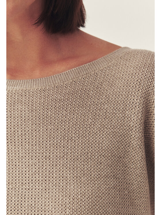 TATUUM TATUUM Blúzka RINI Béžová Classic Fit