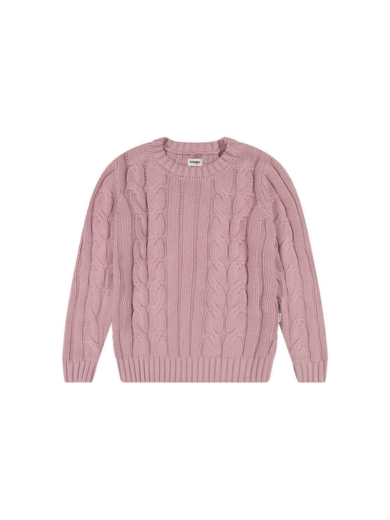 Wrangler Wrangler Maglione 112370799 Rosa Regular Fit