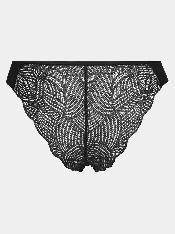 Chantelle Chantelle Στρίνγκ Soft Stretch C11GG0 Μαύρο