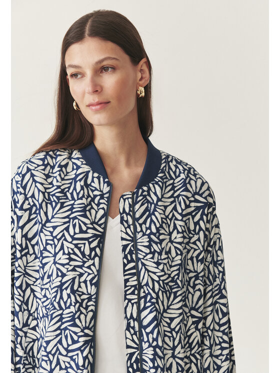 TATUUM Tatuum Kurtka bomber SERMIKO CZ Niebieski Loose Fit