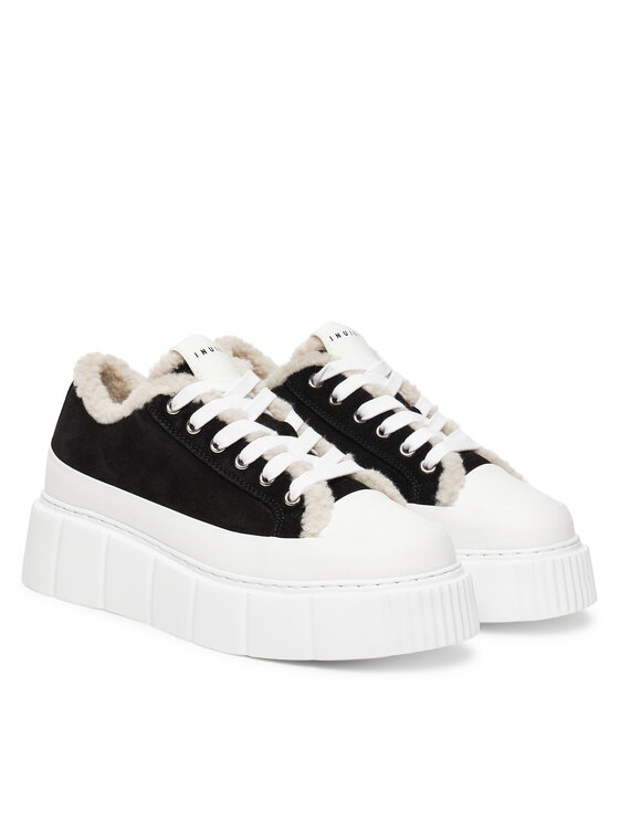 Inuikii Inuikii Sneakers aus Stoff Matilda Curly 1001.001.0381 Schwarz