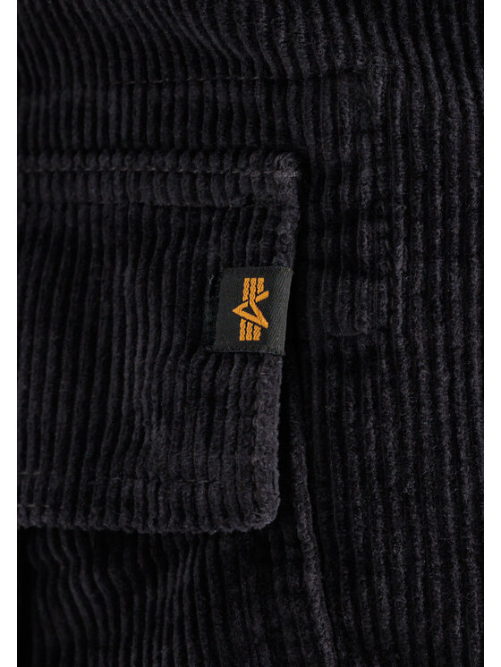 Alpha Industries Alpha Industries Spodnie cargo Agent Cord Pant Szary Straight Leg