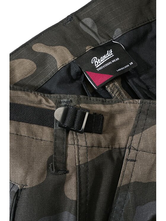 Brandit Brandit Spodnie materiałowe 11007.4 Khaki Cargo Fit